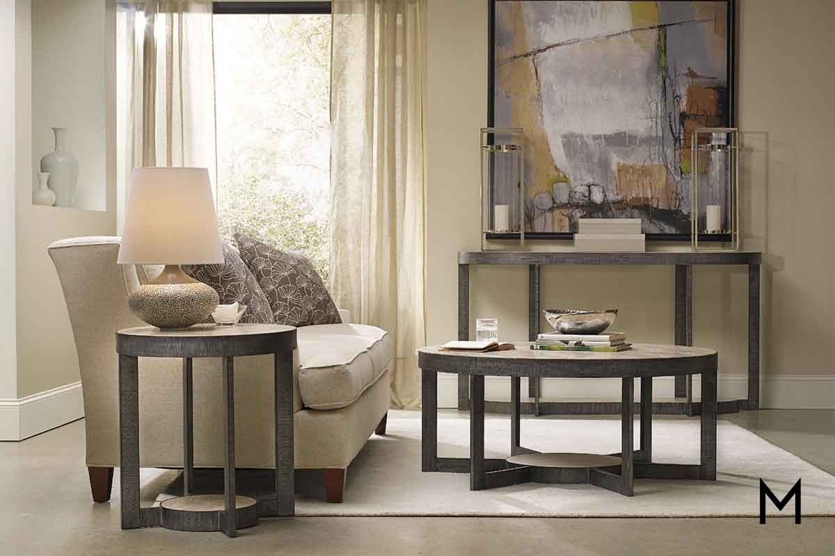Mill Valley Round End Table