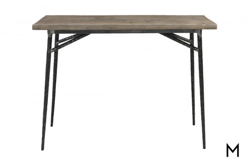 Wood & Iron 40" Console Table