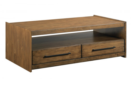 Eden Rectangular Coffee Table with Two Drawers
