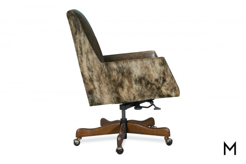 Leather Executive Swivel Desk Chair